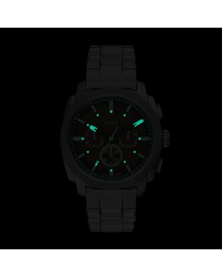 Machine Chronograph Stainless Steel Watch, 44mm