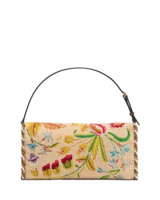 Vain VLogo Soft Embroidered Small Shoulder Bag