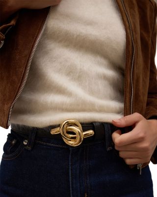 Women&#39;s Glossy Knot Belt