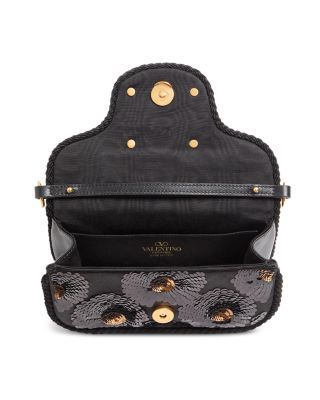 Locò Sequin VLogo Convertible Shoulder Bag