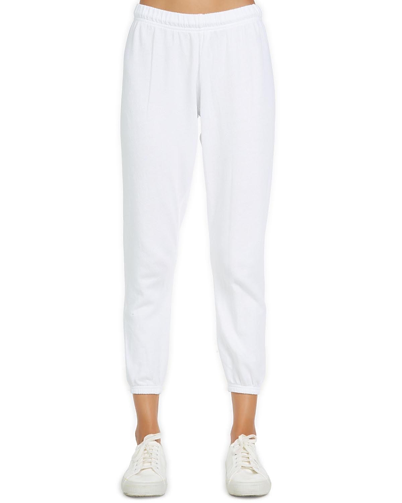 Michael Lauren Nate Sweatpant In White