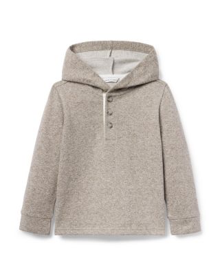  Unisex Herringbone Hooded Sweatshirt