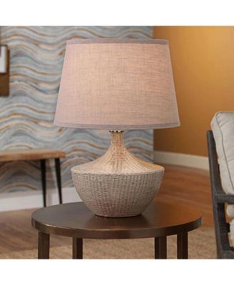Basketweave Table Lamp