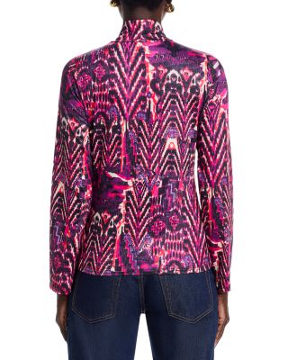 Lee Mock Neck Jersey Top