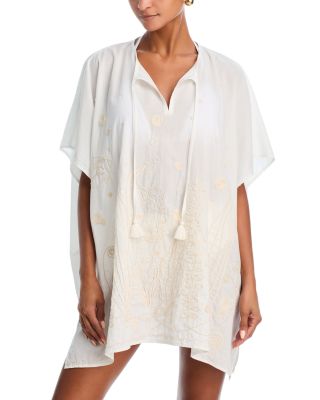 Neptune's Garden Caftan Swim Cover-Up