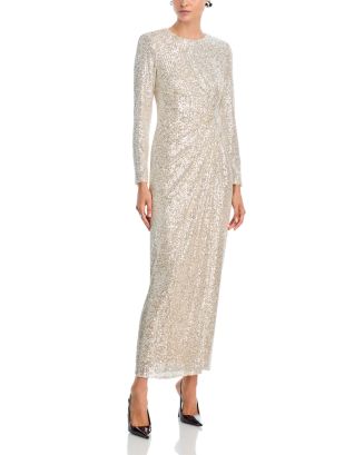 Eliza J Side Ruffled Gown | Bloomingdale's Women