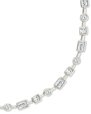 Camden Mixed Cut Cubic Zirconia Flex Bracelet