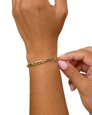 Hallie Cubic Zirconia Chain Bracelet