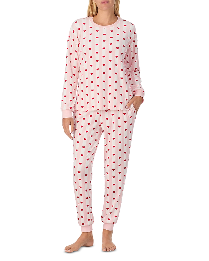 Kate Spade New York Dot Print Long Pajama Set