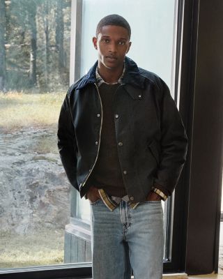 ジャケット・アウター Barbour Overdyed Transporter Jacket L Barbour - Oversized Transporter Casual Jacket in Classic