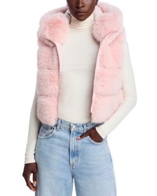 The Landau Faux Fur Vest