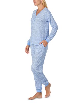 Printed Long Pajama Set