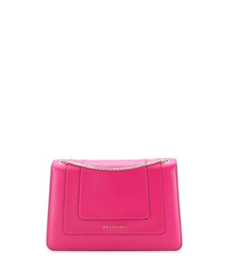  Medium Serpenti Forever Square Shoulder Bag Leather