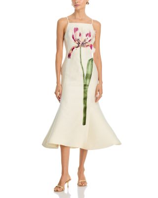 Regina Embellished Midi Dress