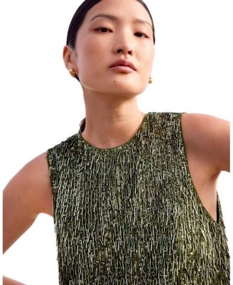  Nina Drop Sequin Shift Dress