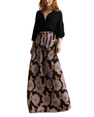 Silk High/Low Blouse