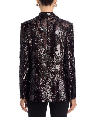 Sevyn Sequin Tuxedo Jacket