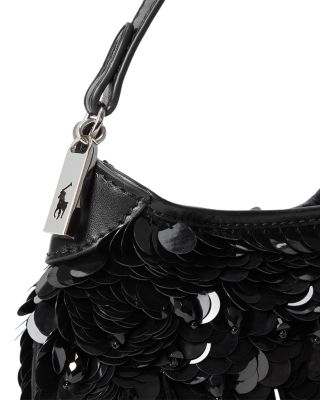 Polo ID Small Silk Paillette Pouch 