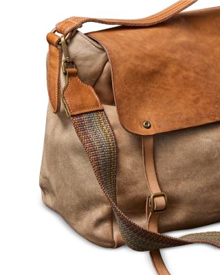 Benton Medium Leather Messenger Bag