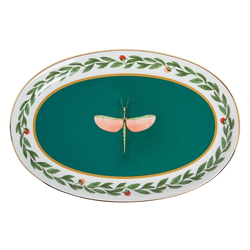 La Doublej Wildbird Oval Platter