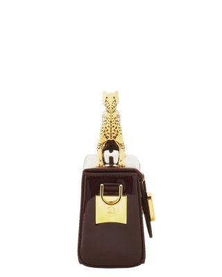 Pencil Cat Nano Patent Leather Bag