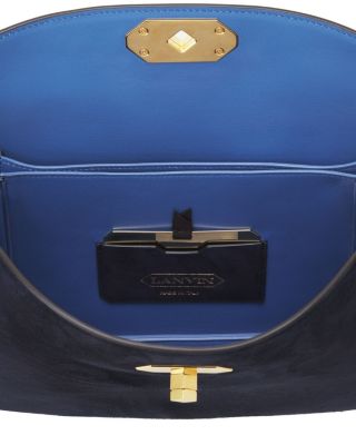 Compagnon Asymmetrical Bag In Suede