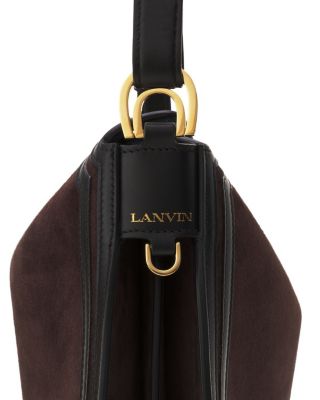 Compagnon Asymmetrical Bag In Suede