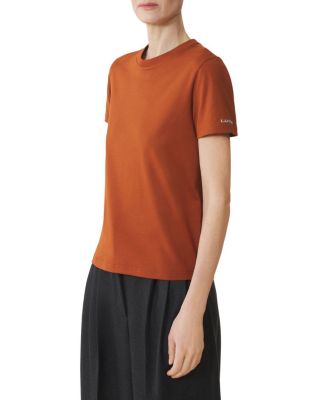  Cotton T-Shirt with Ribbon Detail