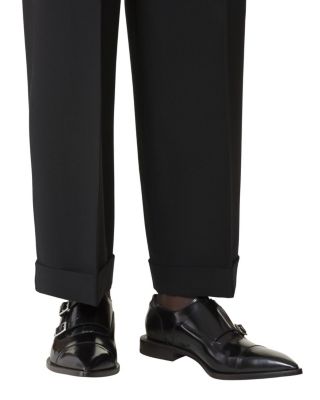  Monk Shoes In Glossy Leather