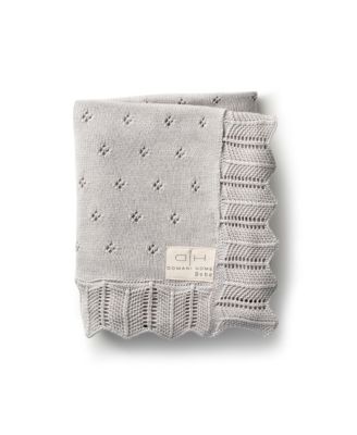  Scalloped Pointelle Blanket
