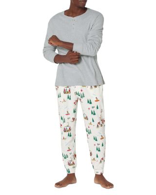 Long Sleeve Henley & Jogger Pajama Set