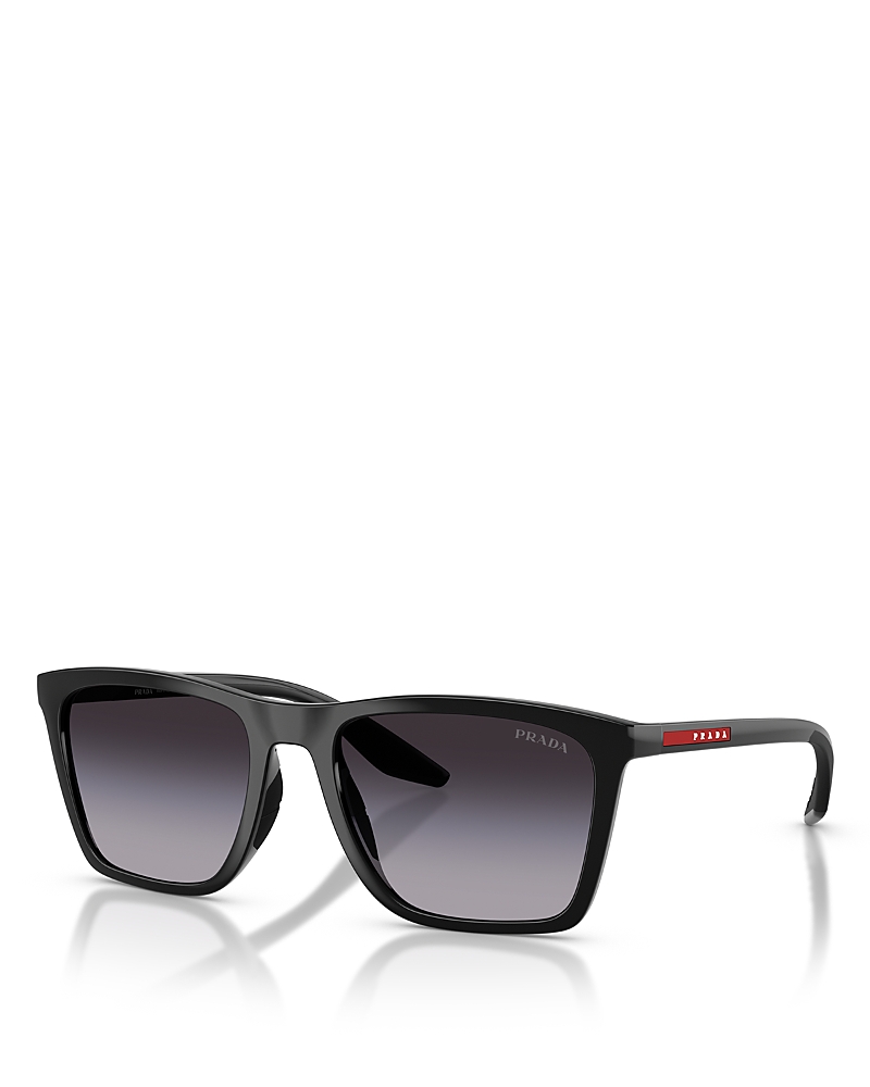 Prada Linea Rossa Pillow Sunglasses, 56mm