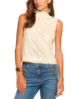 Cellina Sequined Top