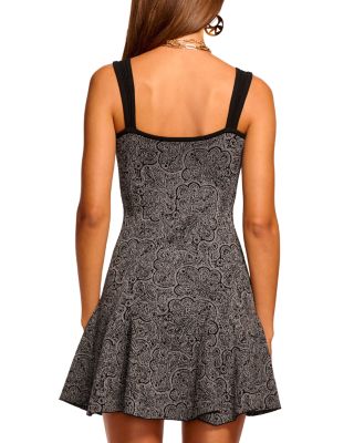 Lidia Metallic Mini Dress