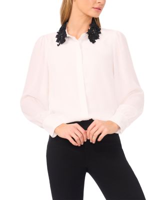 Lace Collar Blouse