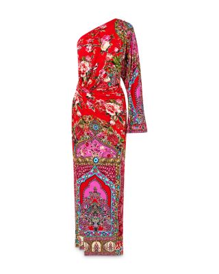 One Shoulder Jersey Dress