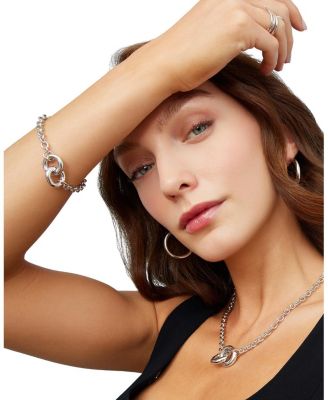 Sterling Silver Together Bracelet