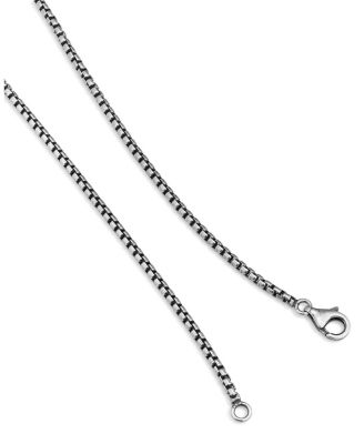  Sterling Silver Bolt Pendant Necklace, 22"