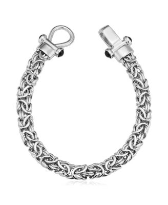 Sterling Silver Byzantine Artisan Bracelet