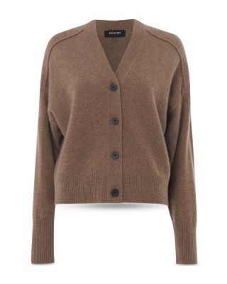 Cashmere Button Cardigan
