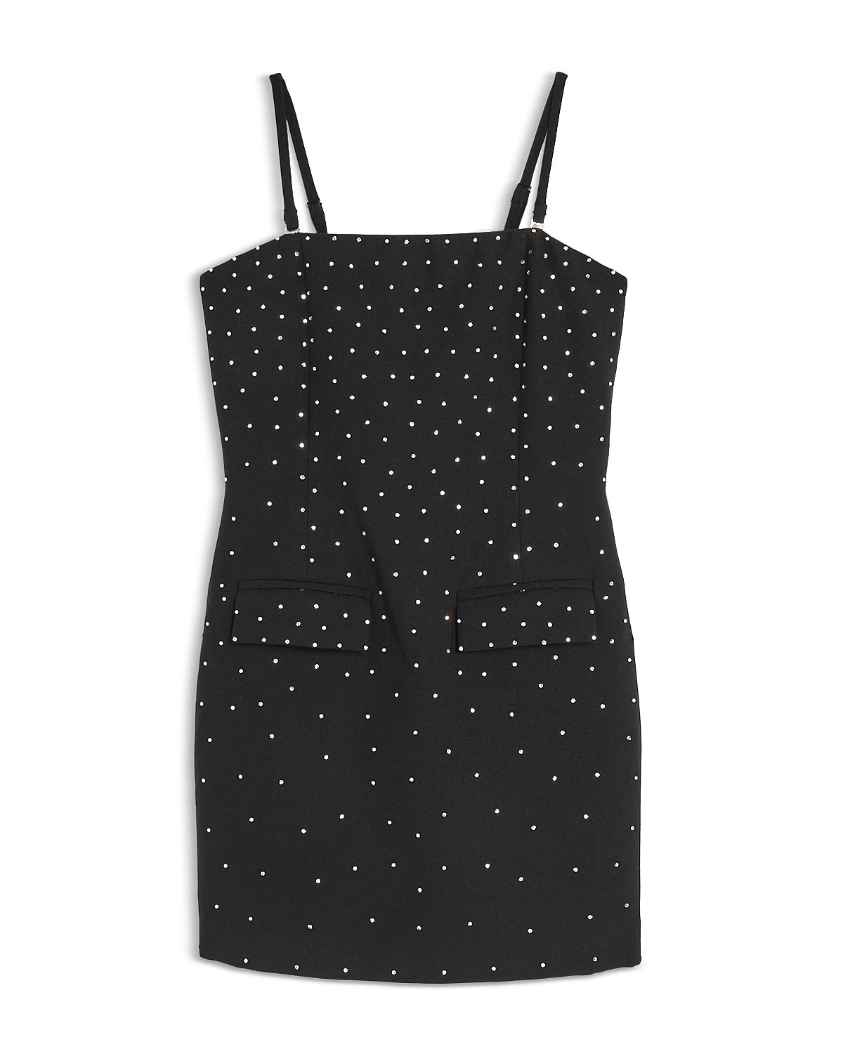 KatieJnyc Girls' Dress with Rhinestones - Big Kid
