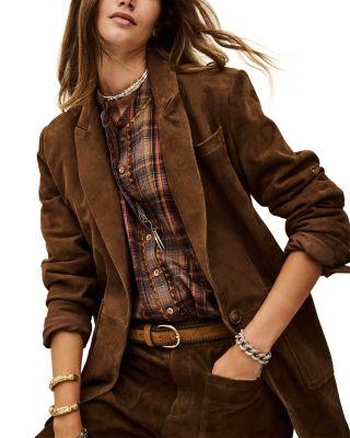 Mosty Suede Blazer 