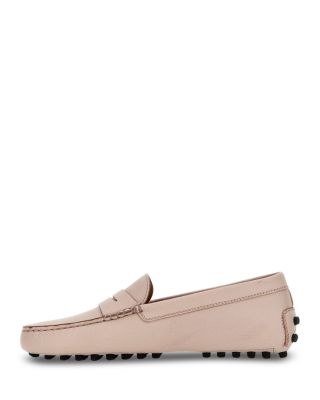 Women's Leather Moccasin Loafer Flats