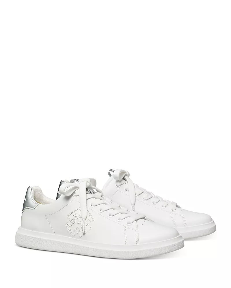Tory Burch Women's Double T Howell Court Sneakers