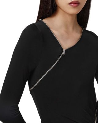 Elsie Zipper Maxi Dress