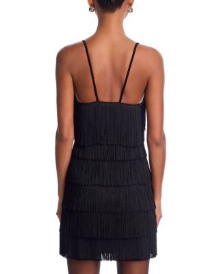 Fringe Slip Mini Dress