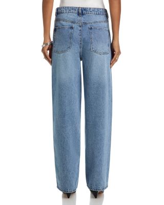 Taylor Embellished Straight Jeans in Forever Blue
