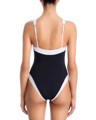Colorblocked One Piece Swimsuit - Exclusive