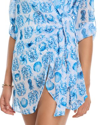 Wrap Shirt Swim Cover-Up - Exclusive 