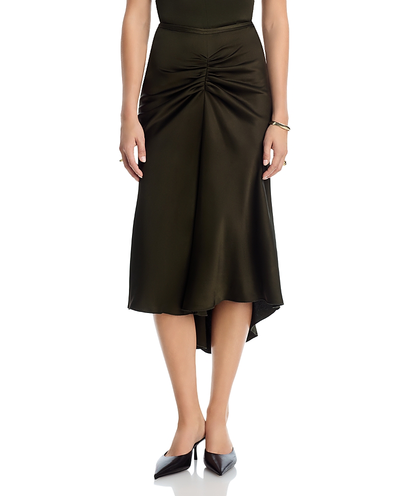 Victoria Beckham Gathered Waist Midi Skirt Victoria Beckham Gathered Waist Midi Skirt